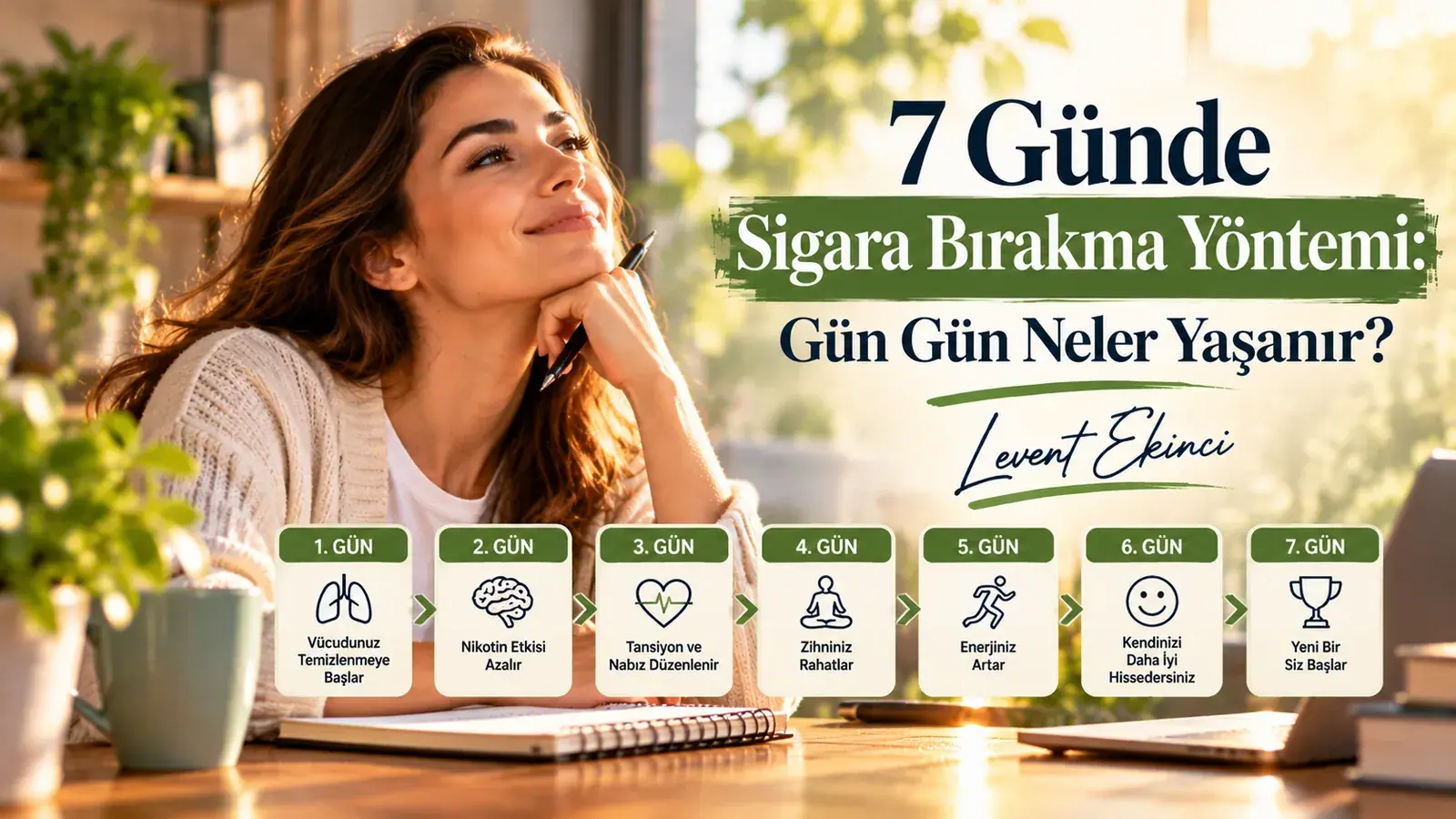 7 Günde Sigara Bırakma Yöntemi: Gün Gün Neler Yaşanır?