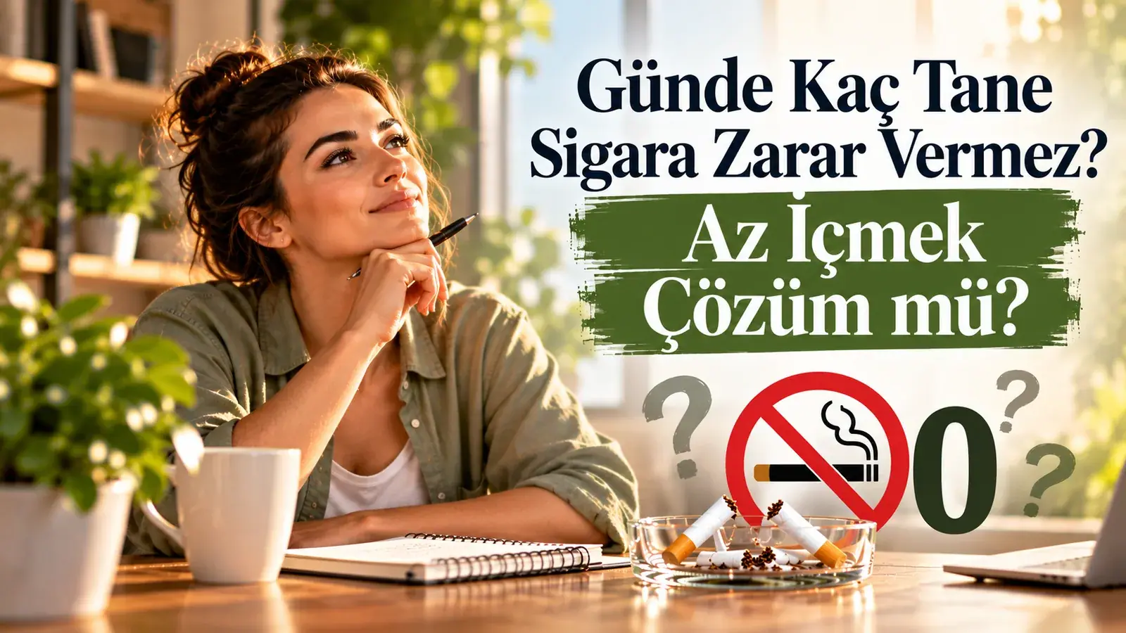 Günde Kaç Tane Sigara Zarar Vermez? Az İçmek Çözüm mü?