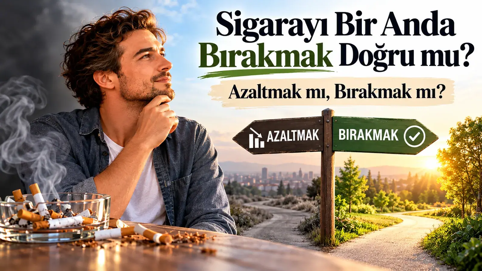 Sigarayı Bir Anda Bırakmak Doğru mu? Azaltmak mı, Bırakmak mı?