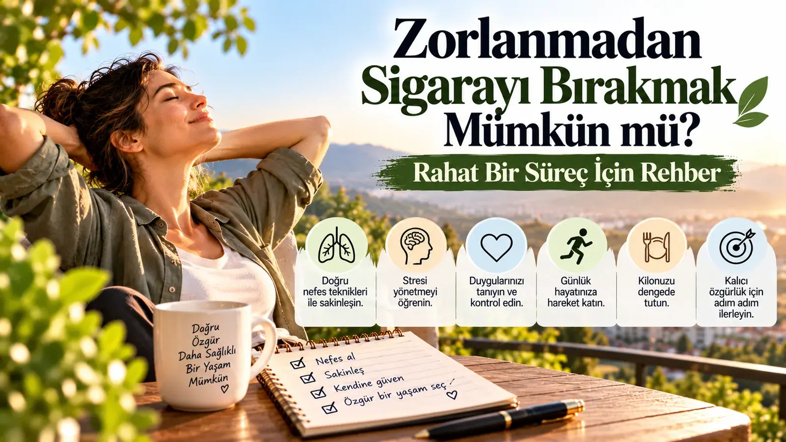 Zorlanmadan Sigarayı Bırakmak Mümkün mü? Rahat Bir Süreç İçin Rehber